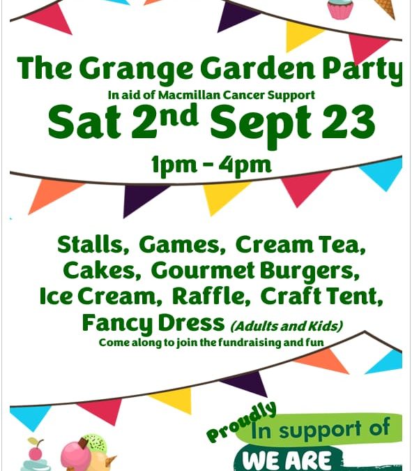 Grange Garden Party