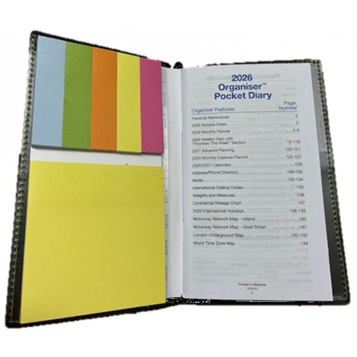 2026 Week to View Pocket Diary - Image 3